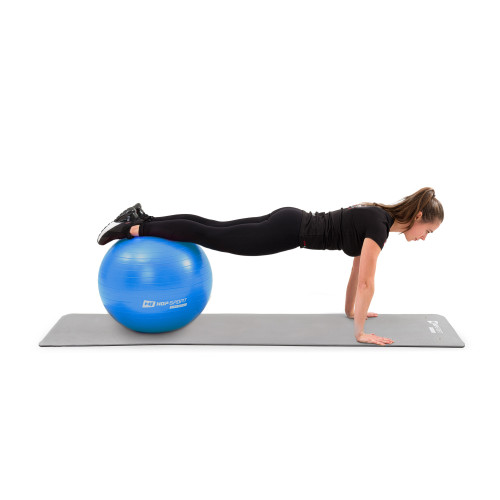 Фитбол  Hop-Sport 75cm HS-R075YB blue + насос - фото №5